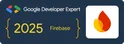 Google Developer Experts 2025 badge, Firebase